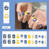 12 Sizes-24 Pcs Press On Nails Z122