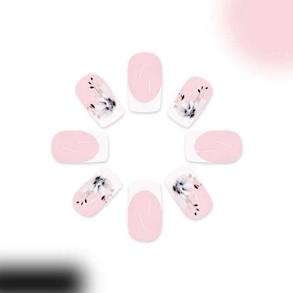 12 Sizes-24 Pcs Press On Nails C752