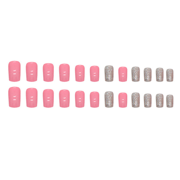 12 Sizes-24 Pcs Press On Nails W1284