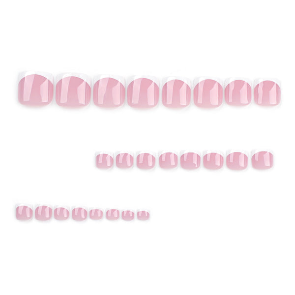 12 Sizes-24 Pcs Press On Nails JP3213