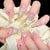 12 Sizes-24 Pcs Press On Nails Z920