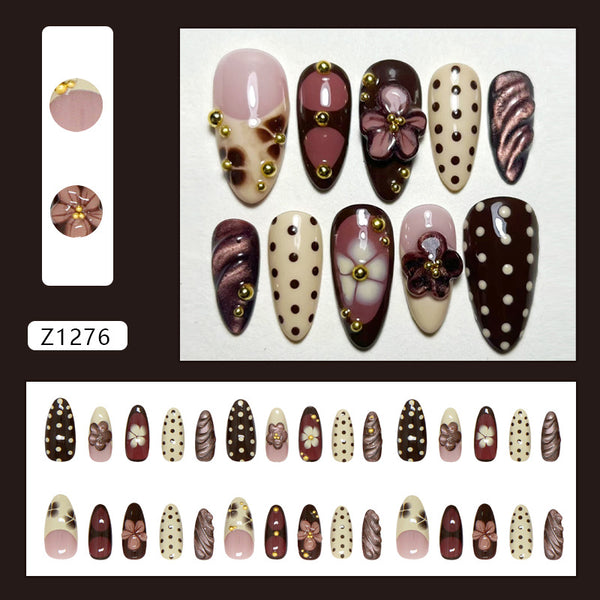 30 Pcs Press On Nails Z1276