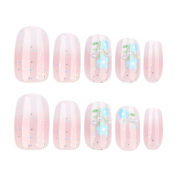 12 Sizes-24 Pcs Press On Nails JP3897