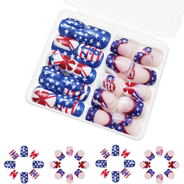 48 Pcs Press On Nails Idday-7-48pcs