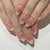 12 Sizes-24 Pcs Press On Nails W1495