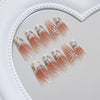 12 Sizes-24 Pcs Press On Nails R968