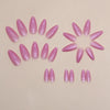 12 Sizes-24 Pcs Press On Nails W1331