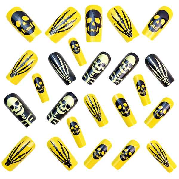 12 Sizes-24 Pcs Press On Nails Y1103