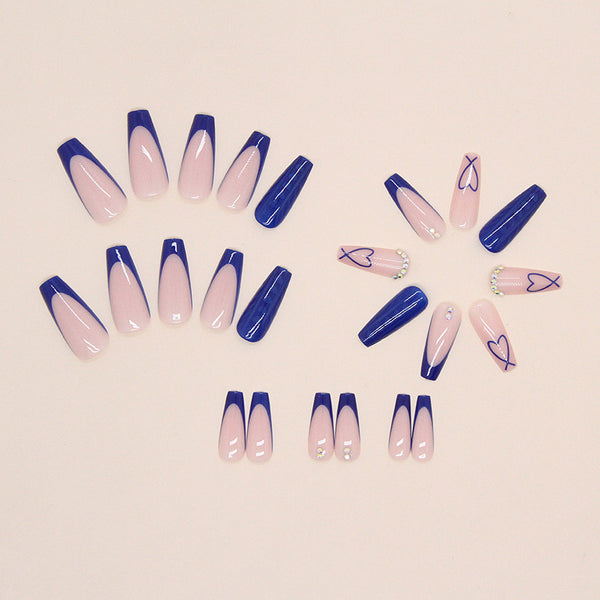 12 Sizes-24 Pcs Press On Nails Z719