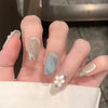 12 Sizes-24 Pcs Press On Nails MY077