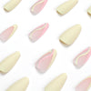 12 Sizes-24 Pcs Press On Nails JP1684