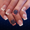 12 Sizes-24 Pcs Press On Nails C1753