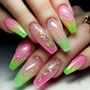 12 Sizes-24 Pcs Press On Nails Y1022
