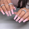 12 Sizes-24 Pcs Press On Nails JP3112