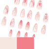 12 Sizes-24 Pcs Press On Nails JP3882