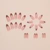 12 Sizes-24 Pcs Press On Nails W1667