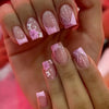 12 Sizes-24 Pcs Press On Nails Y910