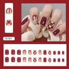 12 Sizes-24 Pcs Press On Nails R767