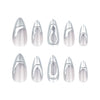 12 Sizes-24 Pcs Press On Nails JP3442