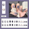 12 Sizes-24 Pcs Press On Nails R665