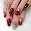 12 Sizes-24 Pcs Press On Nails Y004