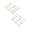12 Sizes-24 Pcs Press On Nails JP1437