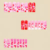 12 Sizes-24 Pcs Press On Nails Y476