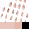 12 Sizes-24 Pcs Press On Nails JP4363