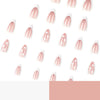 12 Sizes-24 Pcs Press On Nails JP2554