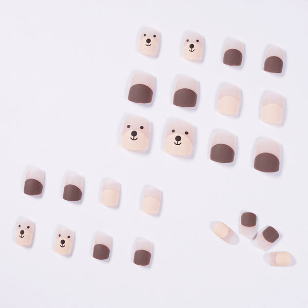 12 Sizes-24 Pcs Press On Nails JP997