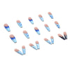 12 Sizes-24 Pcs Press On Nails W127