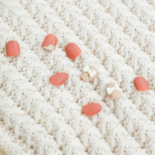 12 Sizes-24 Pcs Press On Nails JP1370