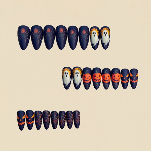 12 Sizes-24 Pcs Press On Nails y2058-24