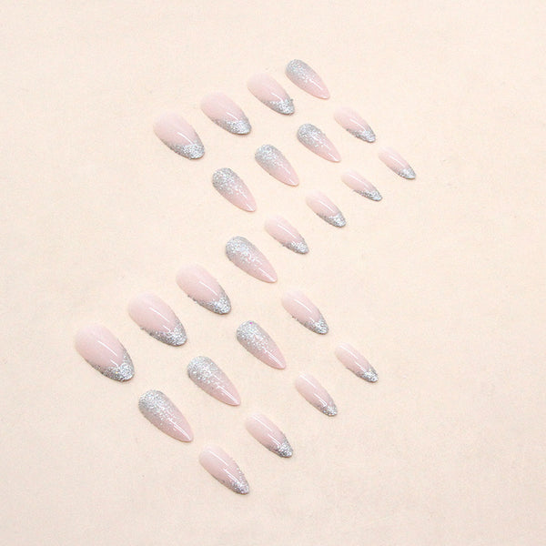 12 Sizes-24 Pcs Press On Nails W817