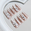 12 Sizes-24 Pcs Press On Nails Z1399