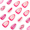 12 Sizes-24 Pcs Press On Nails JP4036