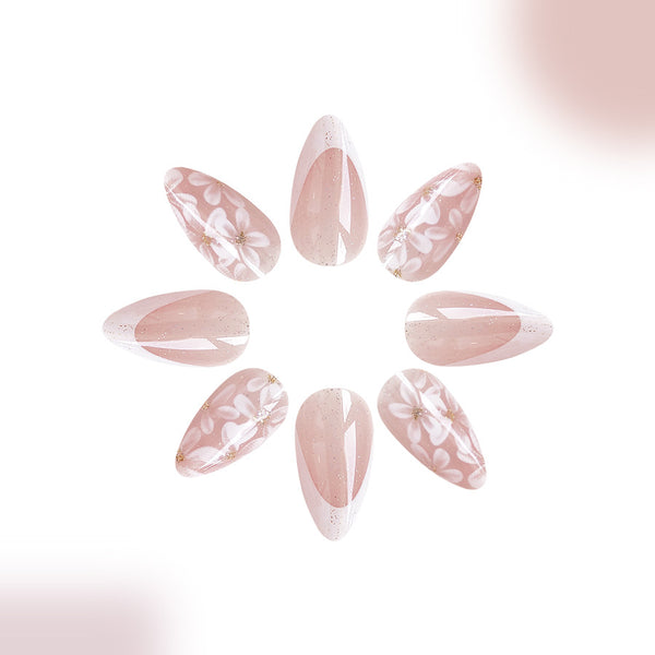 12 Sizes-24 Pcs Press On Nails C625