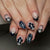 12 Sizes-24 PcsPress On Nails W2045
