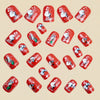 12 Sizes-24 Pcs Press On Nails Y1268