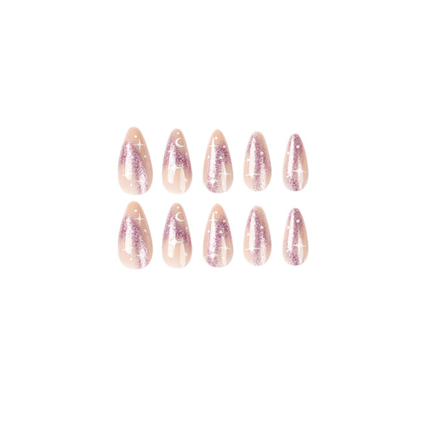 12 Sizes-24 Pcs Press On Nails JP2148