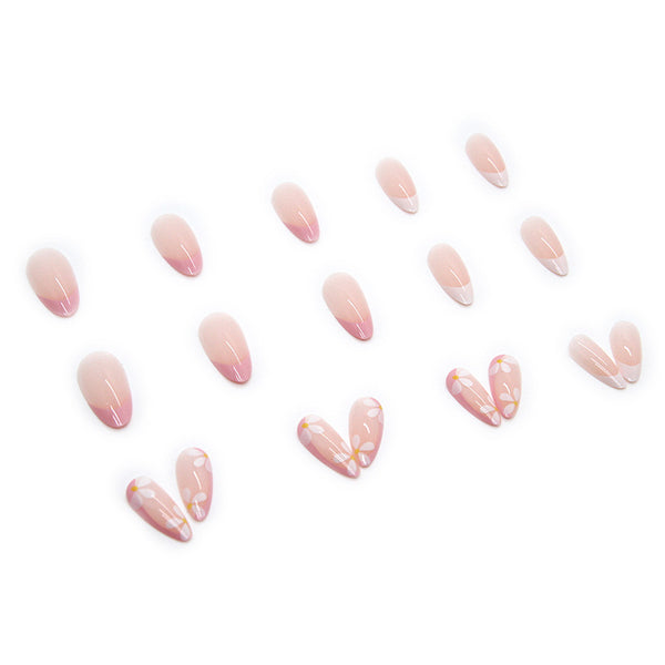 12 Sizes-24 Pcs Press On Nails W091
