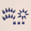12 Sizes-24 Pcs Press On Nails W908