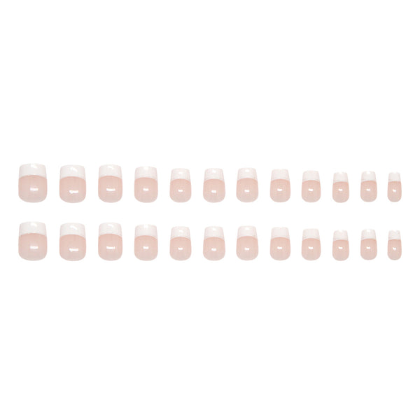 12 Sizes-24 Pcs Press On Nails R914