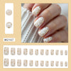 12 Sizes-24 Pcs Press On Nails W2167