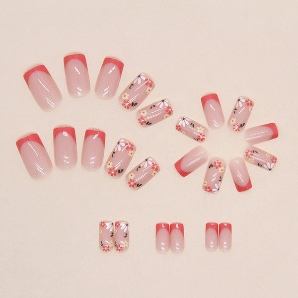 12 Sizes-24 Pcs Press On Nails W751