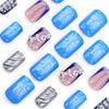 12 Sizes-24 Pcs Press On Nails JP3507