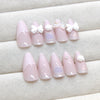 12 Sizes-24 Pcs Press On Nails Z966