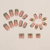 12 Sizes-24 Pcs Press On Nails W1105