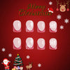 12 Sizes-24 Pcs Press On Nails C661