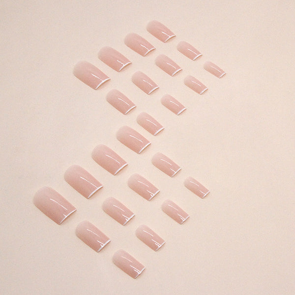 12 Sizes-24 Pcs Press On Nails W1360